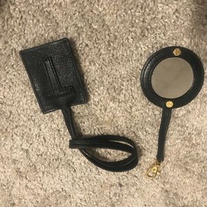 Tory Burch mirror and key fob